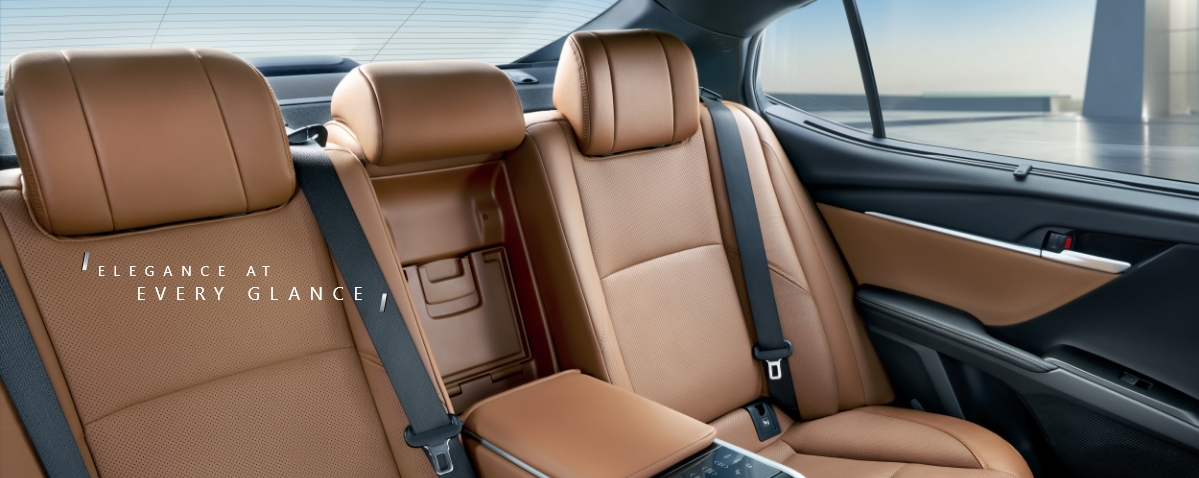 Toyota Camry’s spacious cabin
