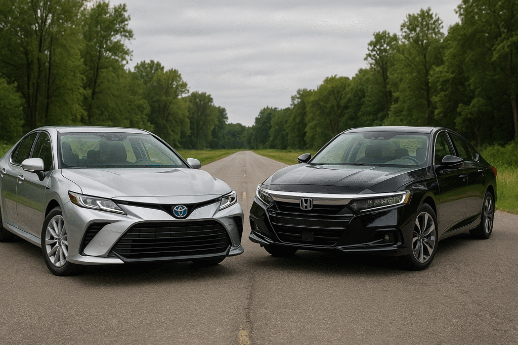 Toyota New Camry Hybrid vs Honda Accord Hybrid – Which is better?