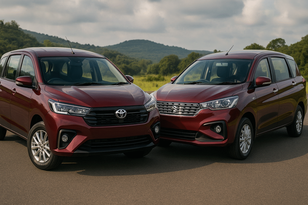 Toyota Rumion vs Maruti Ertiga – Which MPV is better?