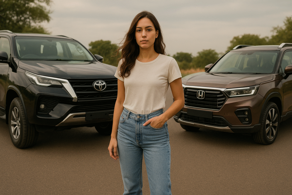 Toyota Fortuner vs Honda Elevate – Which is Better?