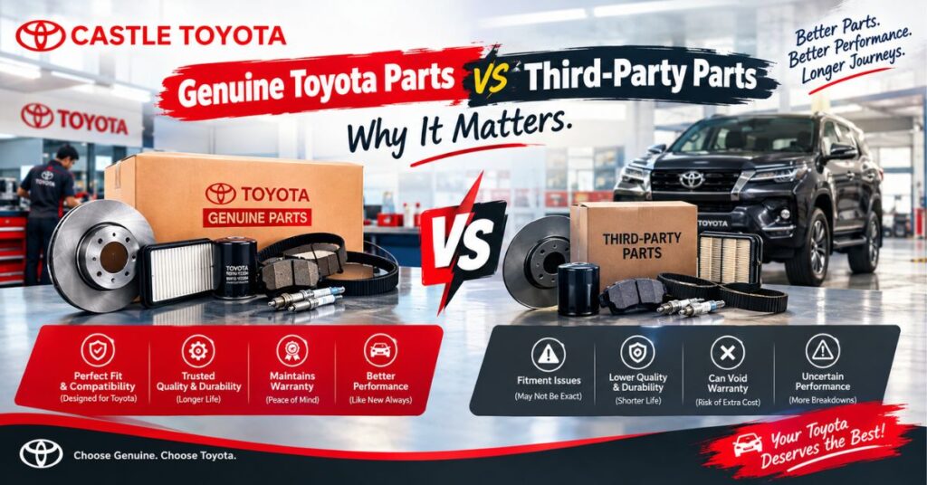 Genuine Toyota Parts vs Third-Party Parts: Why It Matters